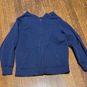 Hanna Andersson Deep Blue Kids Hoodie
